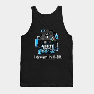 Yeet Gamer - Video Games Trendy Graphic Saying - Tank Top